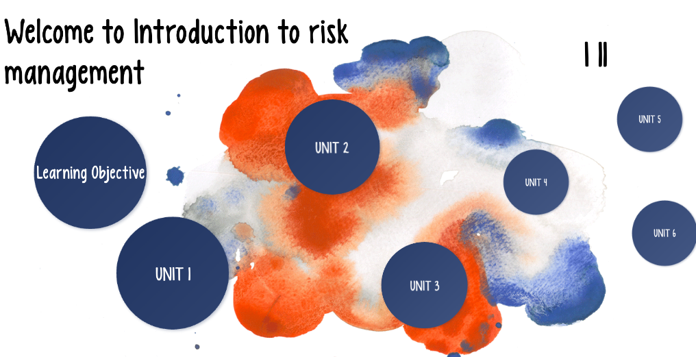 Course Image I11 - Introduction to Risk Management